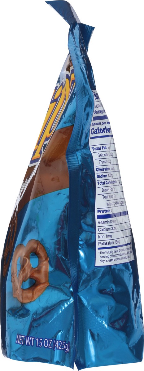 slide 7 of 9, Flipz Milk Chocolate Pretzels Family Size 15 oz, 15 oz