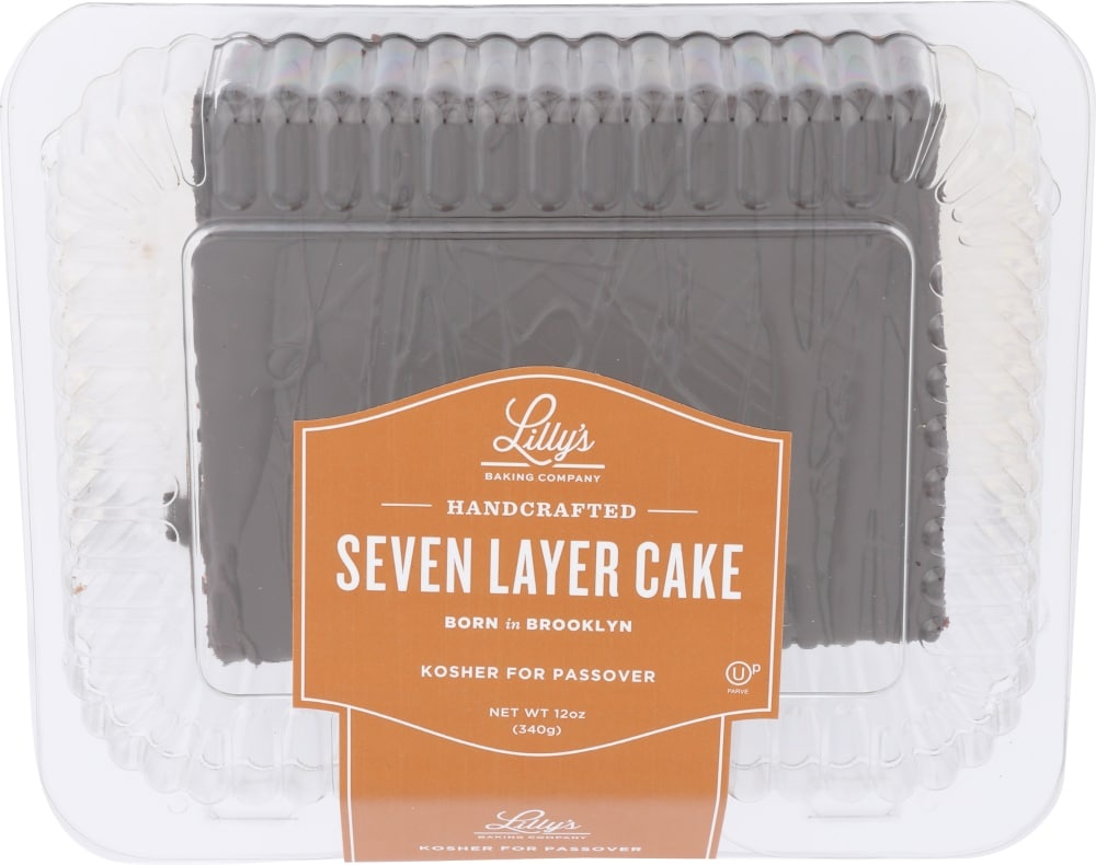 slide 1 of 1, Lily's Bake Shoppe Gluten Free Kosher 7 Layer Cake, 12 oz