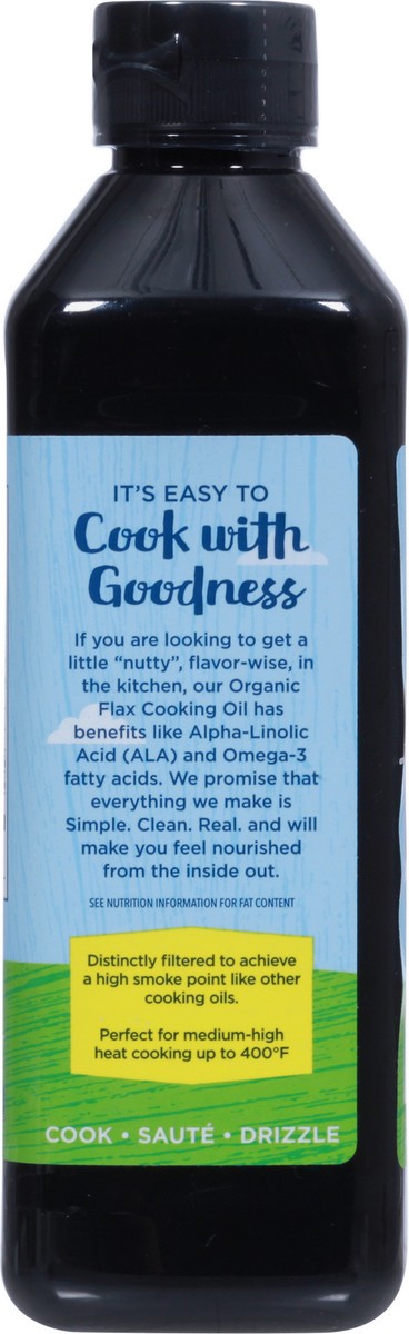 slide 10 of 13, Carrington Farms Organic Cold Pressed Flax Cooking Oil 16 oz, 16 oz