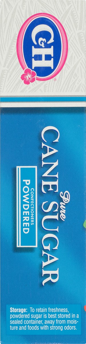 slide 6 of 9, C&H Pure Cane Sugar Confectioners Powdered Sugar 1 lb. Box, 1 lb