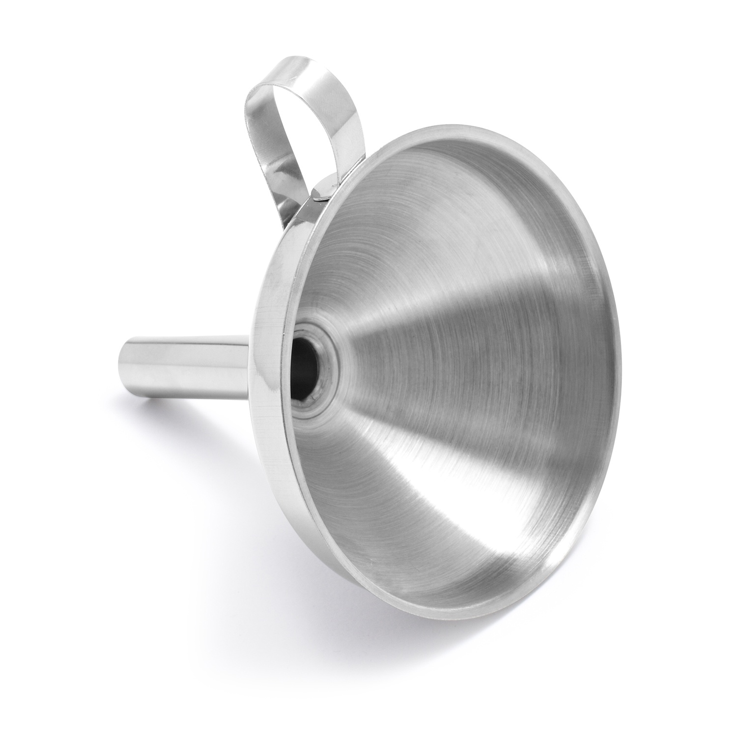 slide 1 of 1, Sur La Table Large Stainless Steel Funnel, 1 ct