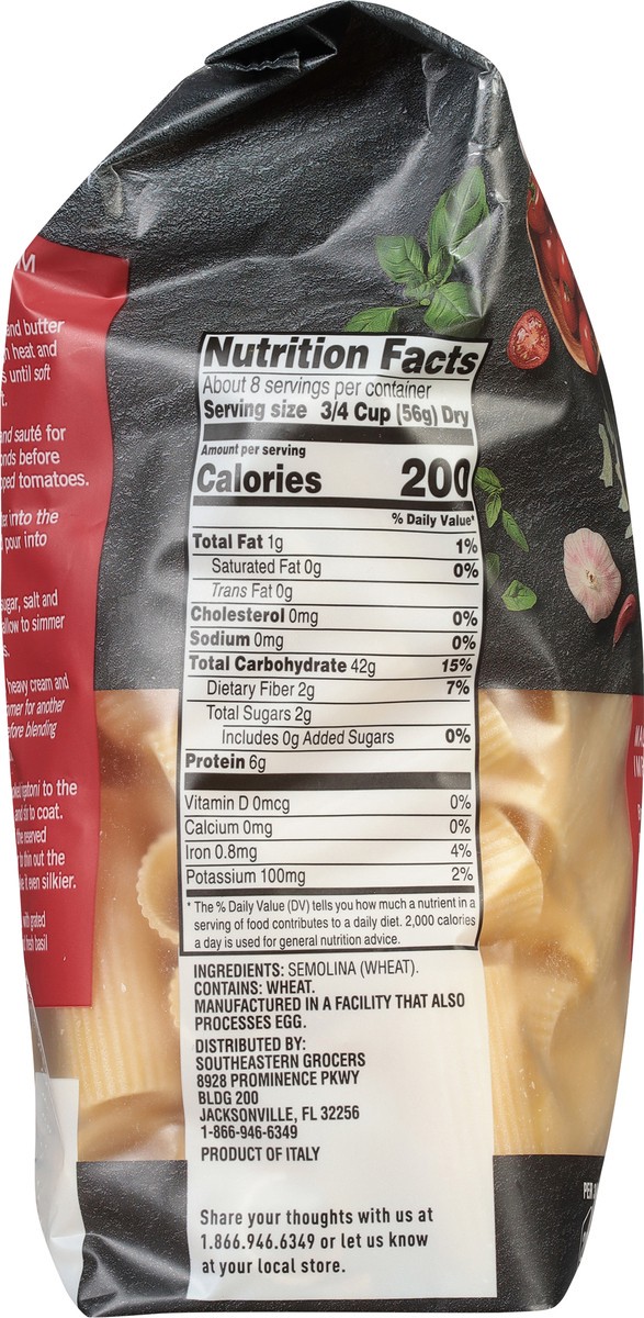 slide 6 of 9, SE Grocers  Prestige Bronze Cut Rigatoni, 16 oz