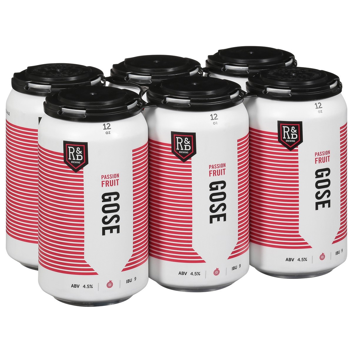 slide 2 of 9, R&D Brewing Gose Passion Fruit Beer 6 - 12 oz Cans, 1 ct