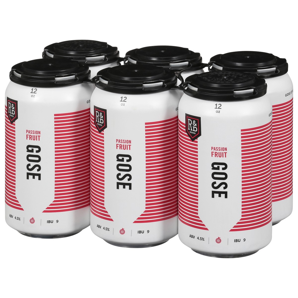 slide 3 of 9, R&D Brewing Gose Passion Fruit Beer 6 - 12 oz Cans, 1 ct