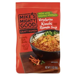 Mike's Mighty Good Vegetarian Kimchi Ramen Noodles