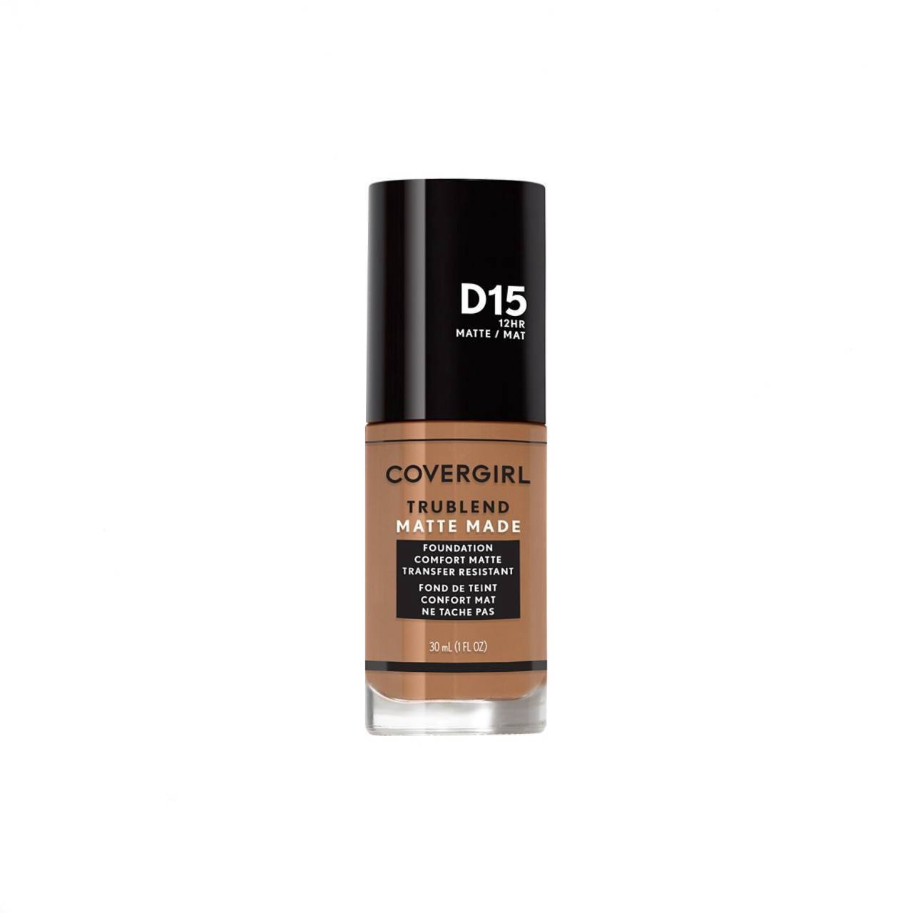slide 1 of 1, Covergirl TruBlend Matte Made Liquid Foundation, Warm Tawny, Bottle FL OZ (30 mL), 30 ml