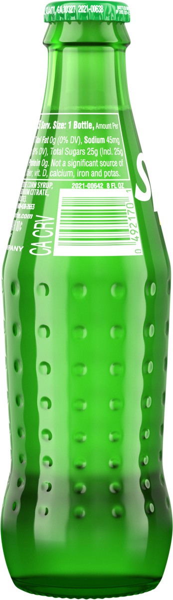 slide 2 of 7, Sprite Glass Bottle, 8 fl oz, 8 fl oz