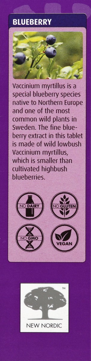 slide 3 of 6, New Nordic Blue Berry Eyebright 60 ea, 60 ct