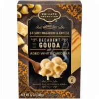 Private Selection Bronze Cut Decadent Gouda With Aged White Cheddar Creamy Macaroni & Cheese