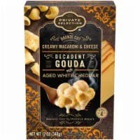 Private Selection Bronze Cut Decadent Gouda With Aged White Cheddar Creamy Macaroni & Cheese