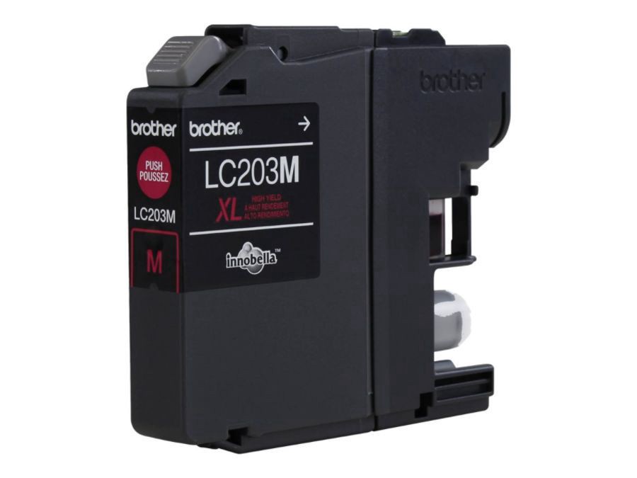 slide 2 of 4, Brother High-Yield Ink Cartridge, Magenta, Lc203Ms, 1 ct