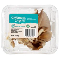 True Goodness Organic Oyster Mushrooms, 3 oz