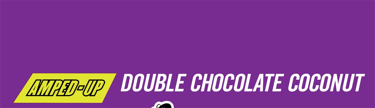 slide 4 of 10, Dave's Killer Bread Amped-Up Double Chocolate Coconut Organic Protein Bars, 4 Count, 4 ct