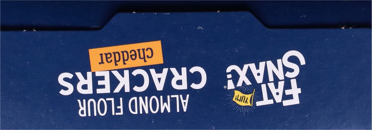 slide 6 of 9, Fat Snax Cheddar Almond Flour Cracke, 4.25 oz