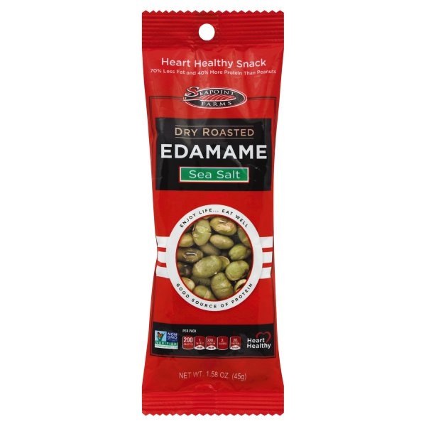 Seapoint Farms Lightly Salt Dry Roasted Edamame 1.58 oz Shipt