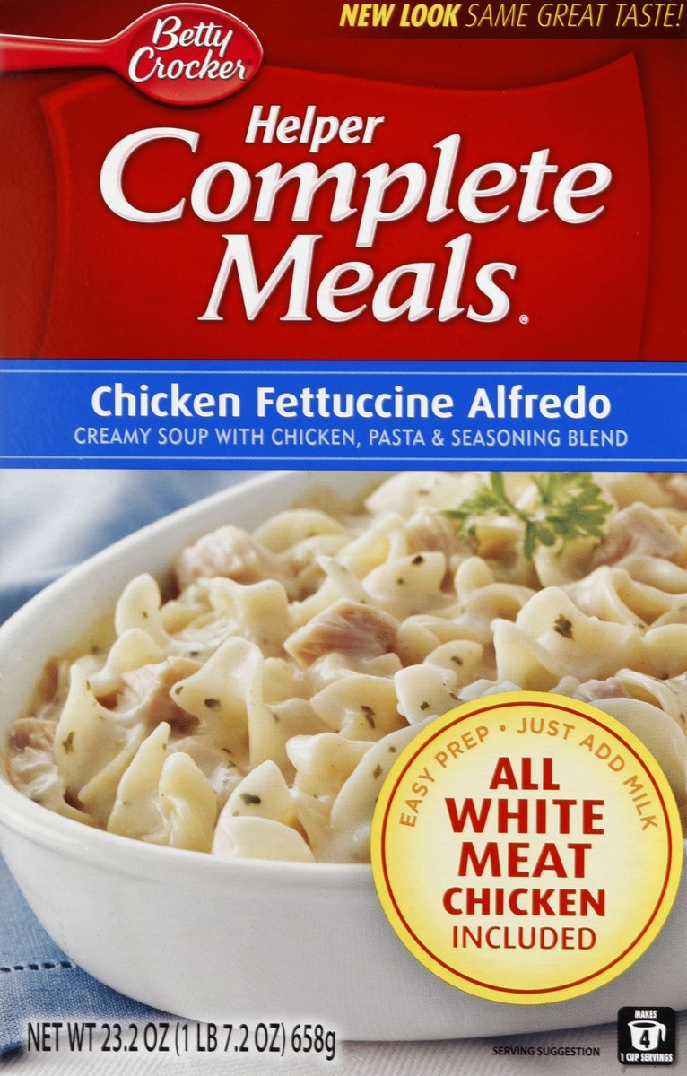 slide 5 of 6, Betty Crocker Chicken Fettuccine Alfredo, 23 oz