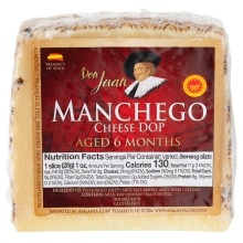 slide 1 of 1, Don Juan Manchego Cheese Aged 6 Months, per lb