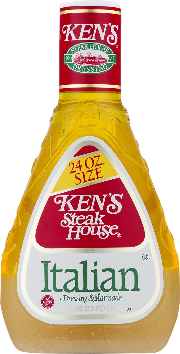 slide 7 of 11, Ken's Steak House Italian Dressing & Marinade 24 fl oz, 24 fl oz