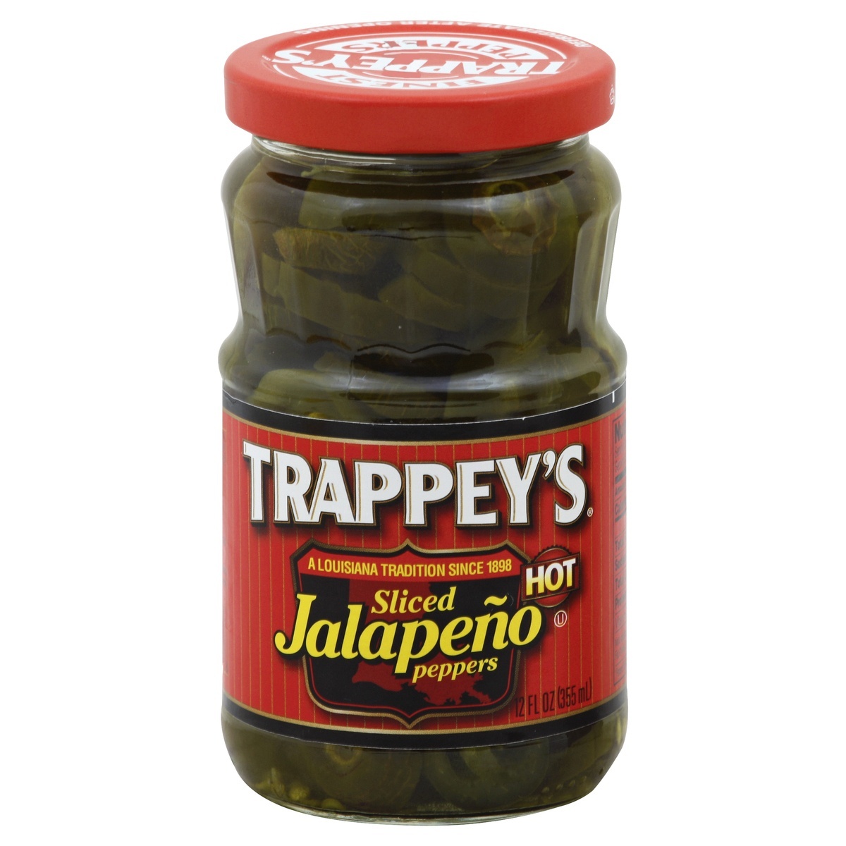 slide 1 of 6, Trappey's Jalapeno Peppers Sliced, 12 fl oz