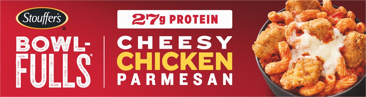 slide 4 of 9, Stouffer's Bowl-Fulls Cheesy Chicken Parmesan Frozen Meal, 14 oz