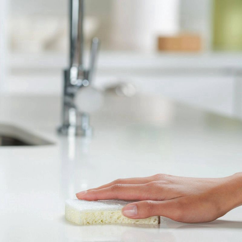 slide 10 of 14, Scotch-Brite Greener Clean Non-Scratch Scrub Sponges 1 ea, 1 ct