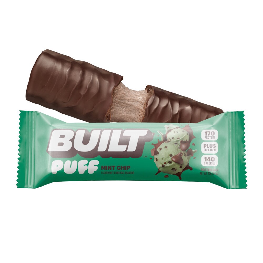 slide 2 of 4, Built Mint Brownie Puff, 1.41 oz