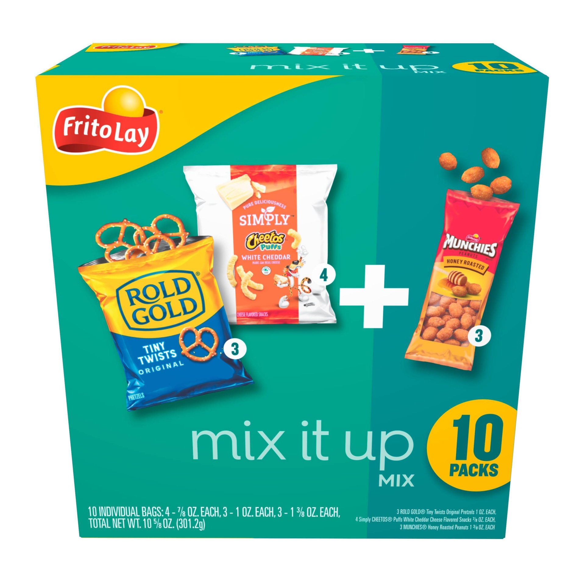 Frito-Lay Frito Lay Mix It Up Variety Pack Box - 10.62oz/10ct 10 ct | Shipt