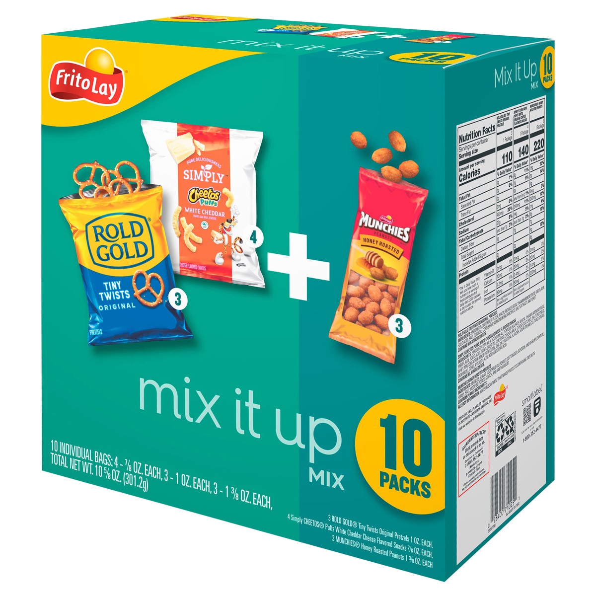 slide 2 of 9, Frito-Lay Snacks Mix It Up Mix Variety 10 5/8 Oz 10 Count, 10 ct