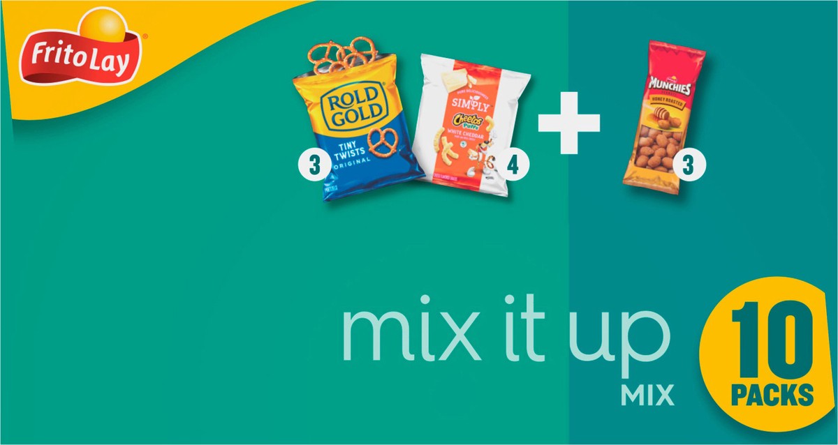 slide 5 of 9, Frito-Lay Snacks Mix It Up Mix Variety 10 5/8 Oz 10 Count, 10 ct