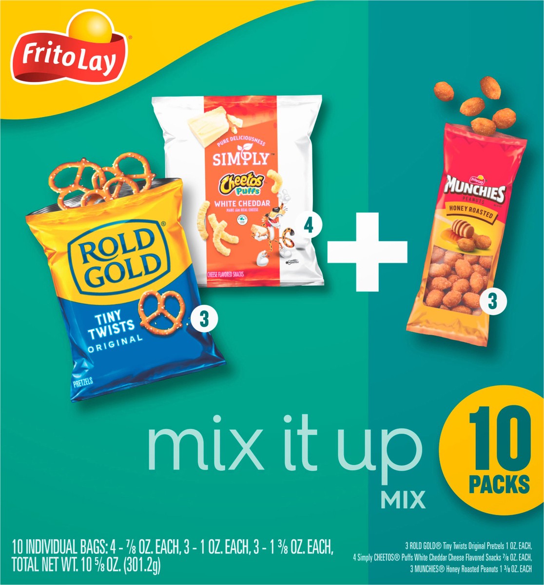 slide 6 of 9, Frito-Lay Snacks Mix It Up Mix Variety 10 5/8 Oz 10 Count, 10 ct