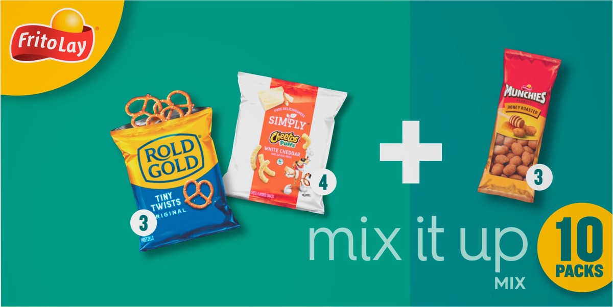 slide 7 of 9, Frito-Lay Snacks Mix It Up Mix Variety 10 5/8 Oz 10 Count, 10 ct