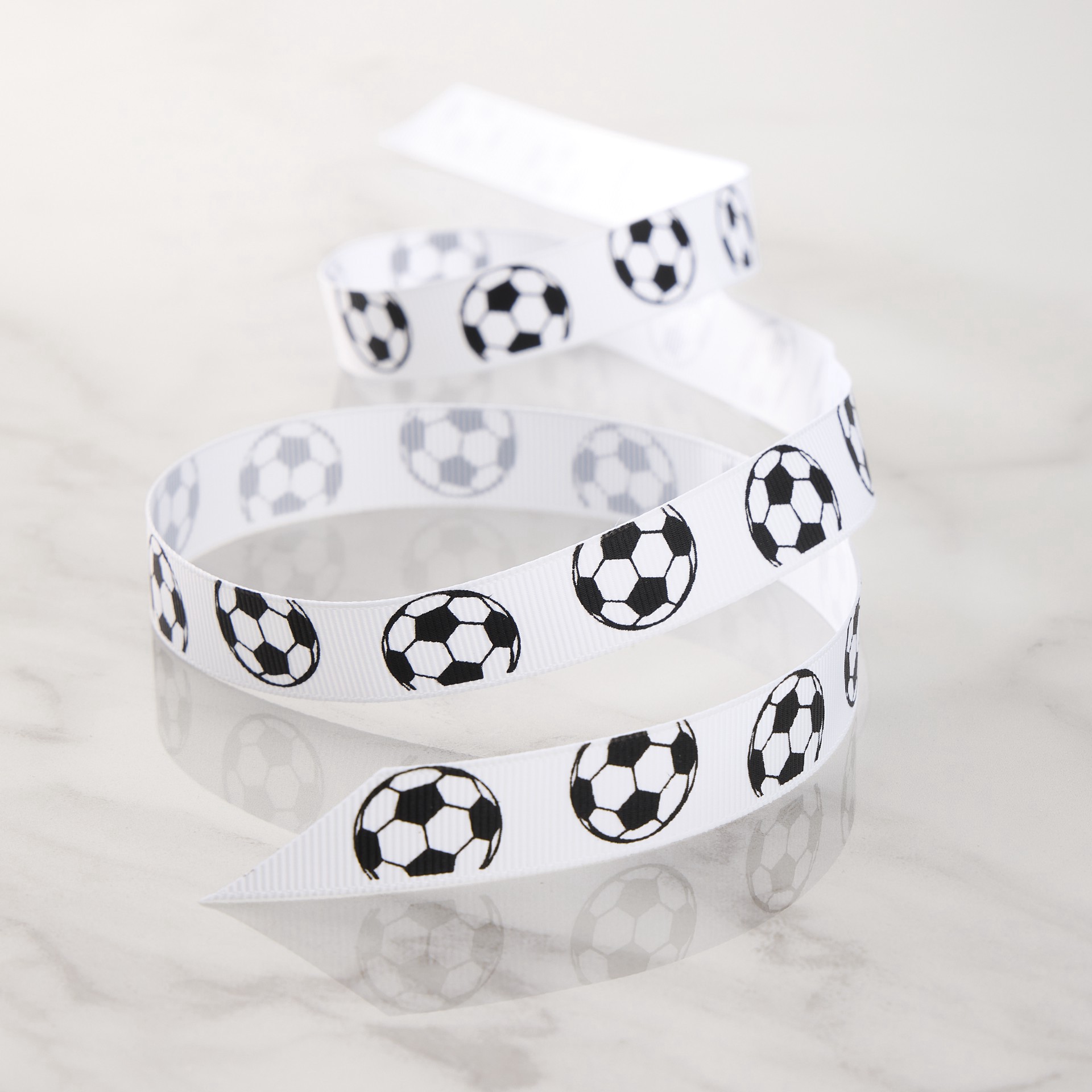 slide 2 of 2, 5/8'' X 7yd. Soccer Ribbon By Celebrate It Classic, 5/8 in x 7 yd