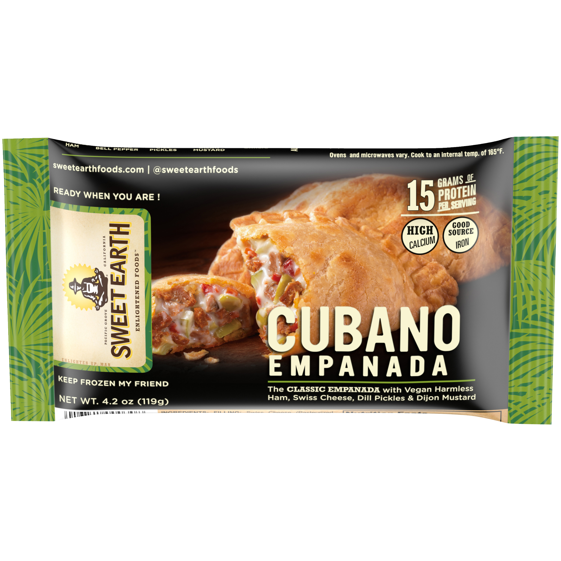 slide 1 of 1, Sweet Earth Empanada Cubano, 4.2 oz