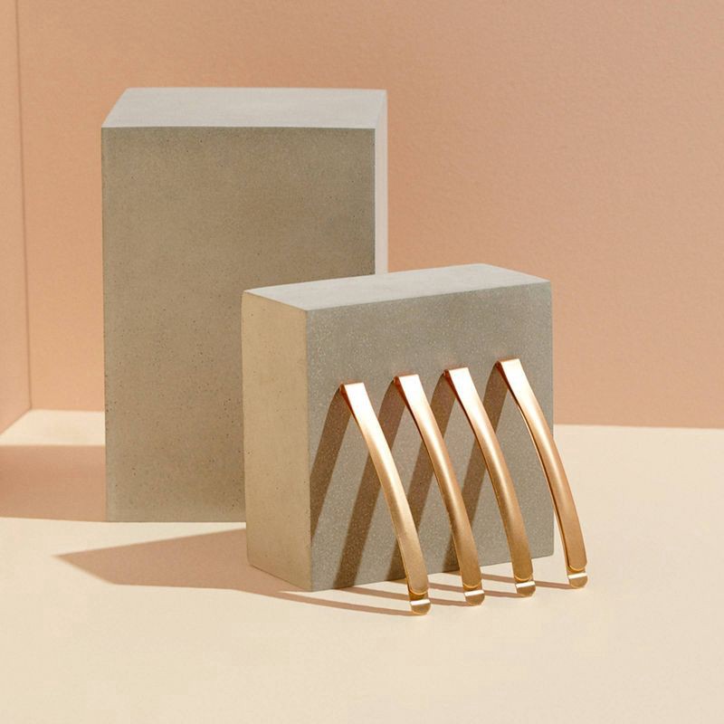 slide 6 of 7, The Hair Edit Modern Bobby Pins - 4ct, 4 ct