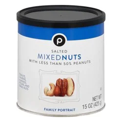 Publix Salted Mixed Nuts