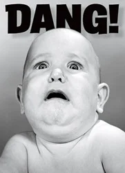 Avanti Card Birthday Dang Baby