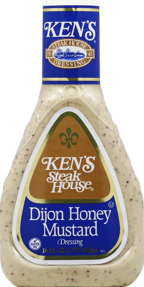 slide 2 of 2, Ken's Steak House Dijon Honey Mustard Dressing, 16 fl oz