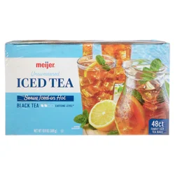 Meijer Black Iced Tea - 48 ct