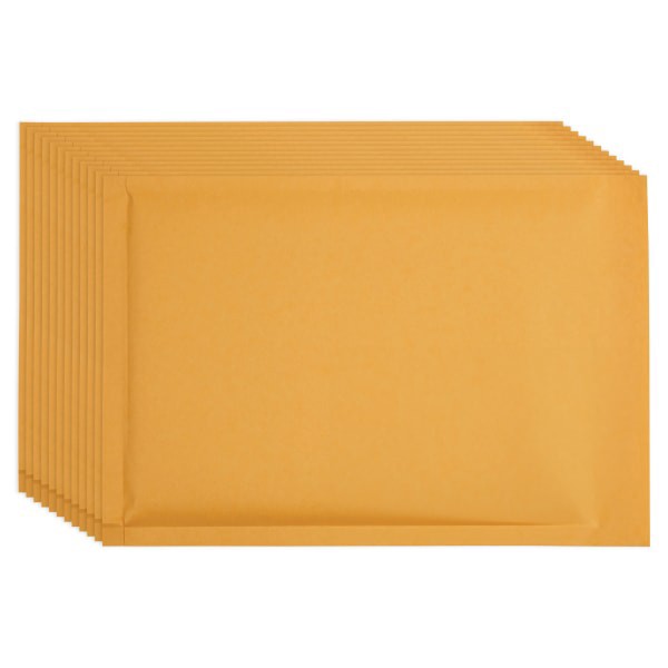 slide 5 of 5, Office Depot Brand Self-Sealing Bubble Mailers, Size 0, 6"" X 9"", Pack Of 12, 12 ct