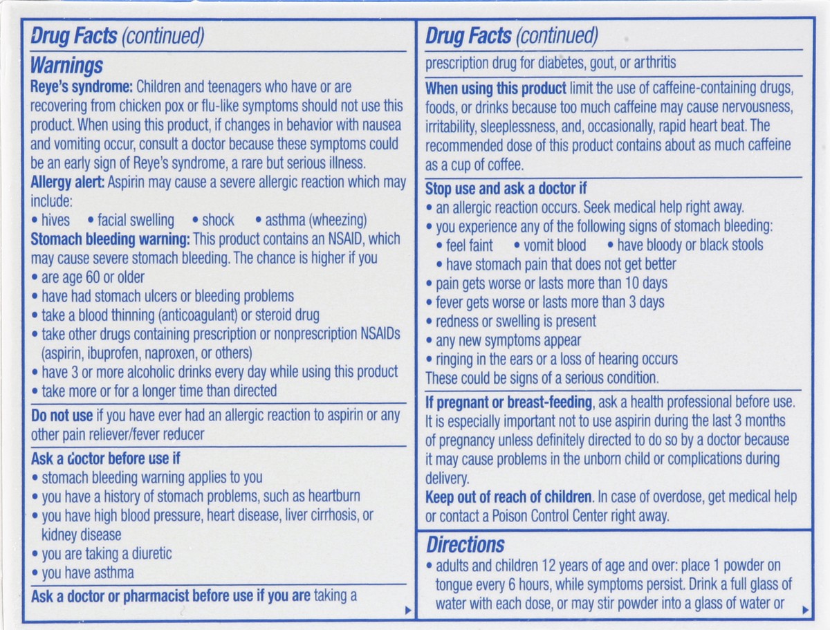 slide 7 of 7, B&C Pain Reliever/Fever Reducer 50 ea, 50 ct