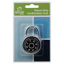 Top Flight Heavy Duty Combination Lock - Each