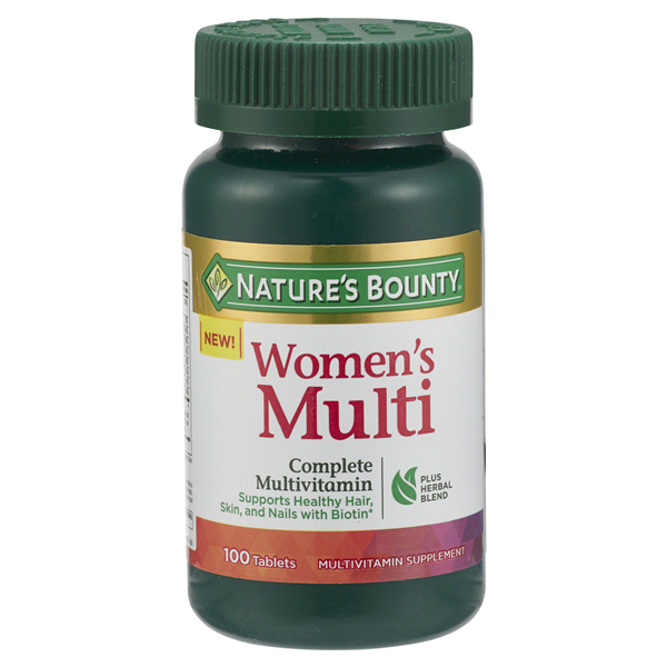 slide 1 of 1, Nature's Bounty Womens Multi Vitamins, 1 ct