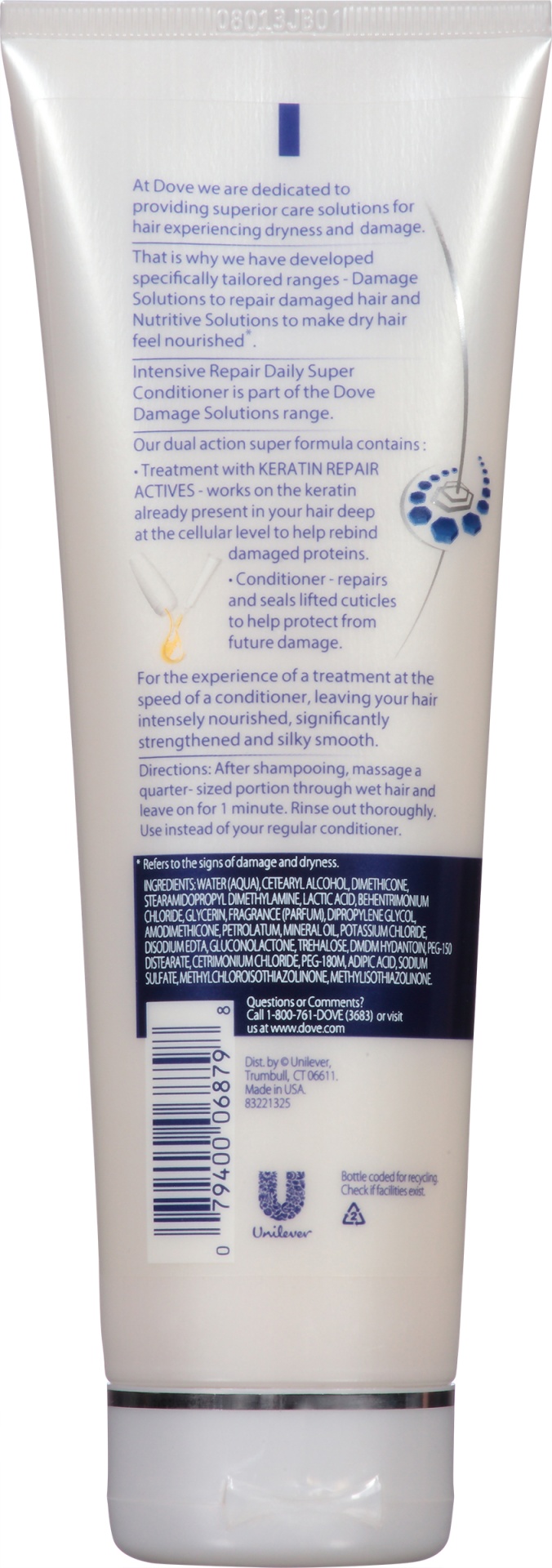 slide 4 of 5, Dove Intensive Repair Daily Super Conditioner, 8 fl oz