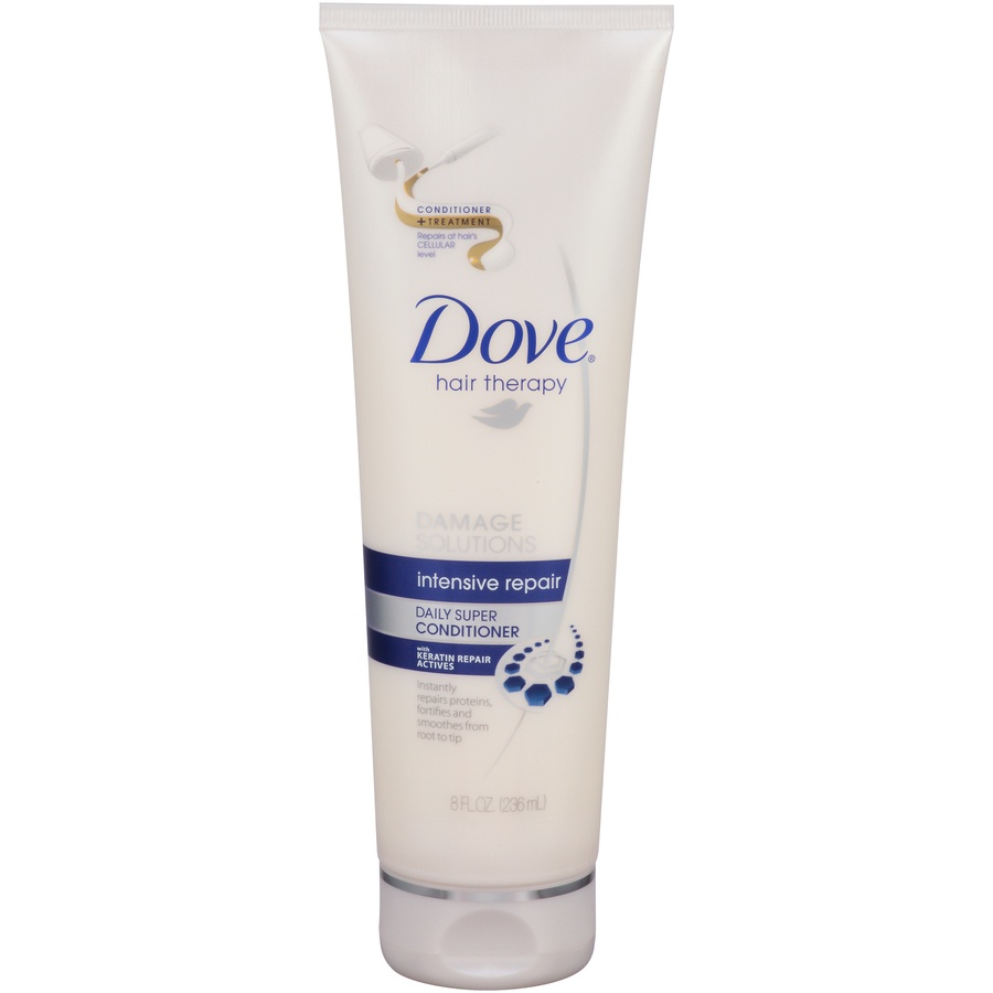 slide 1 of 5, Dove Intensive Repair Daily Super Conditioner, 8 fl oz