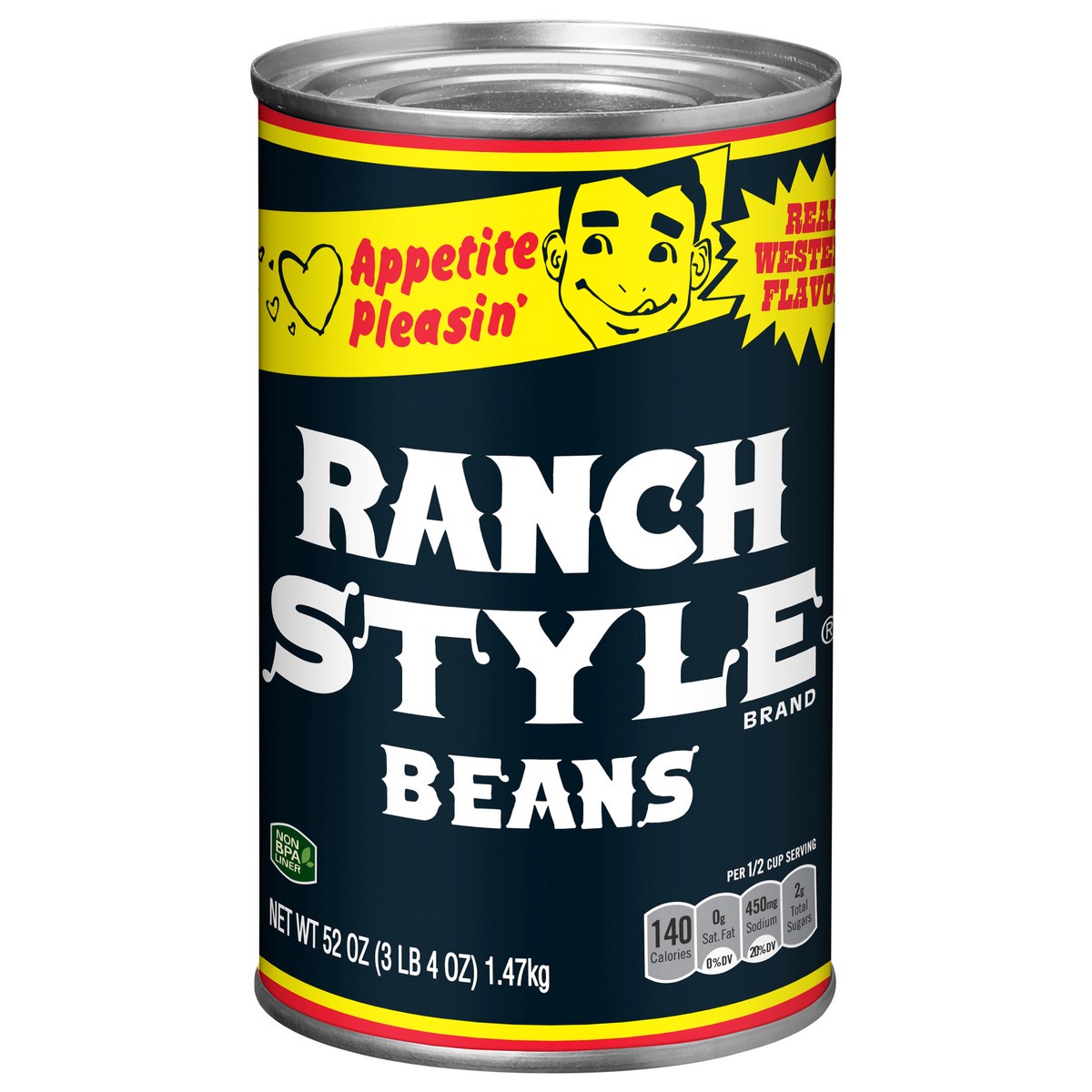 slide 1 of 3, Ranch Style Beans, Canned Beans, 52 OZ, 52 oz