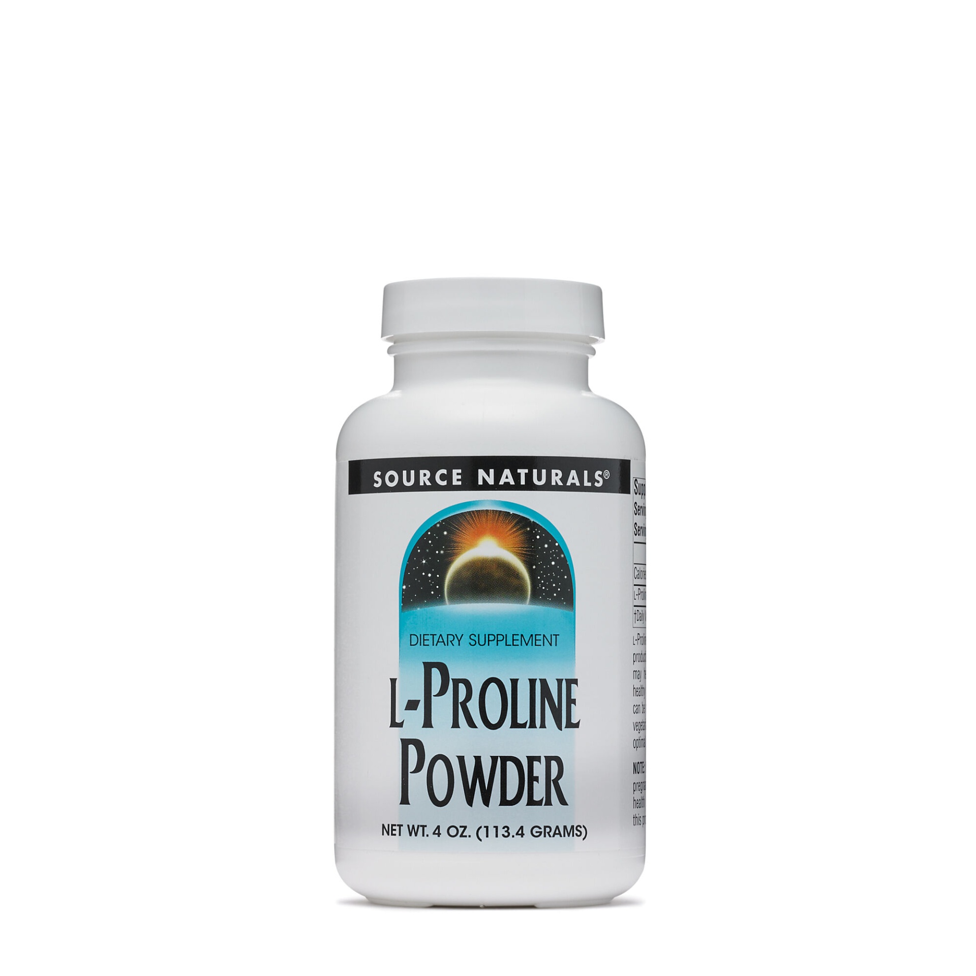 slide 1 of 1, Source Naturals L-Proline Powder, 1 ct