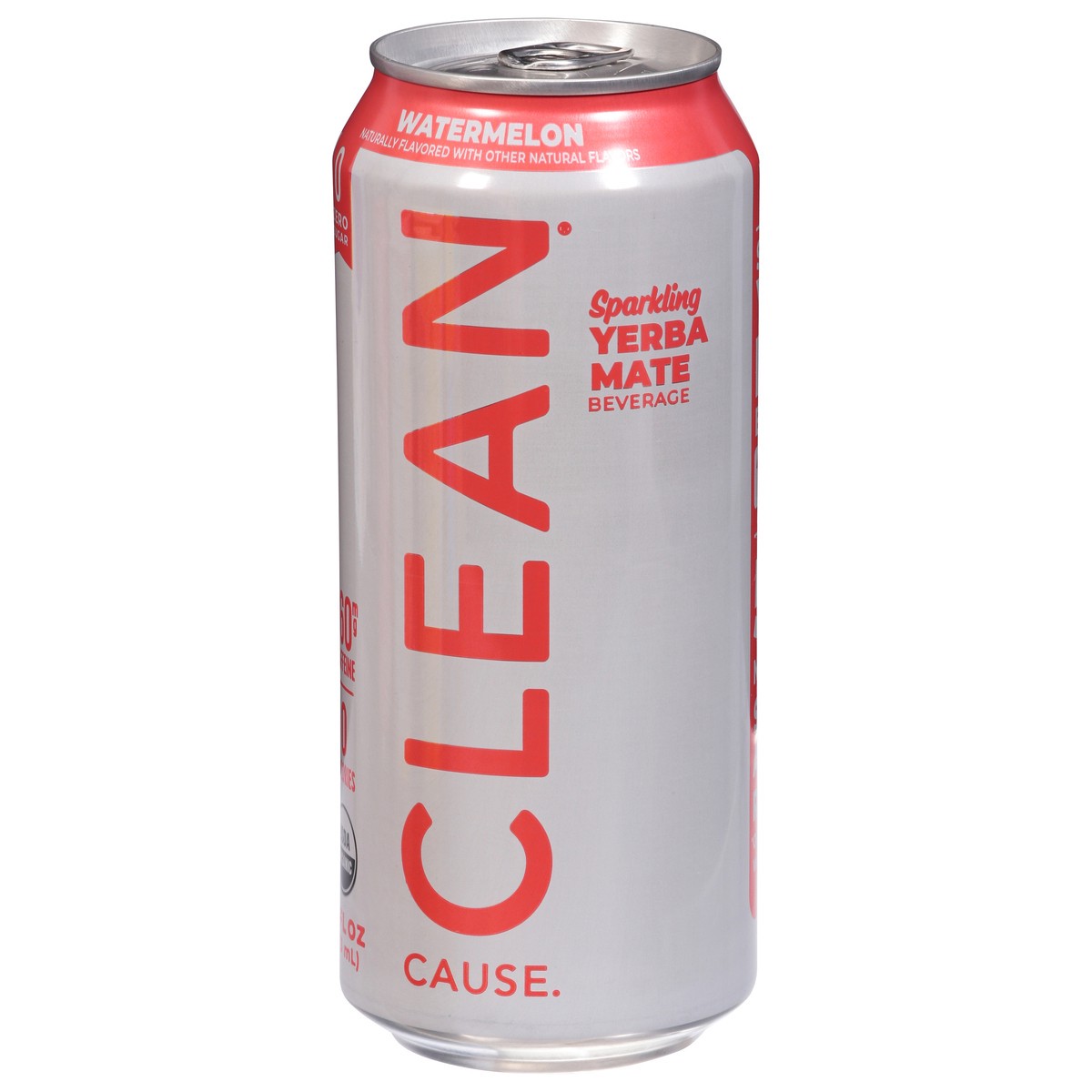 slide 7 of 9, CLEAN CAUSE Sparkling Watermelon Yerba Mate 16 fl oz, 16 fl oz