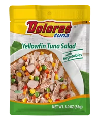 Dolores Chunk Light Yellowfin Tuna Salad With Vegetables