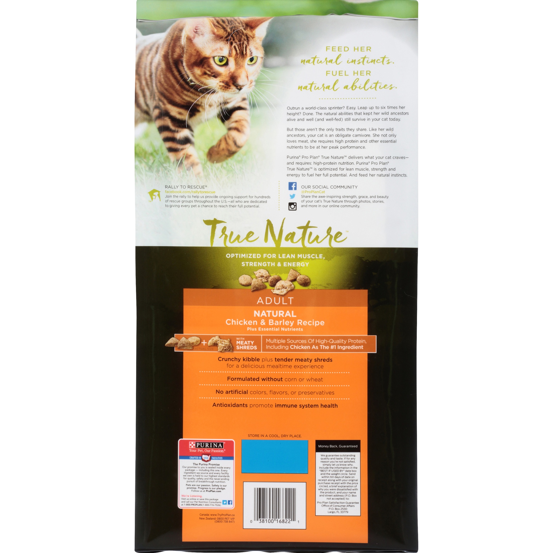 Pro plan true nature hotsell cat food