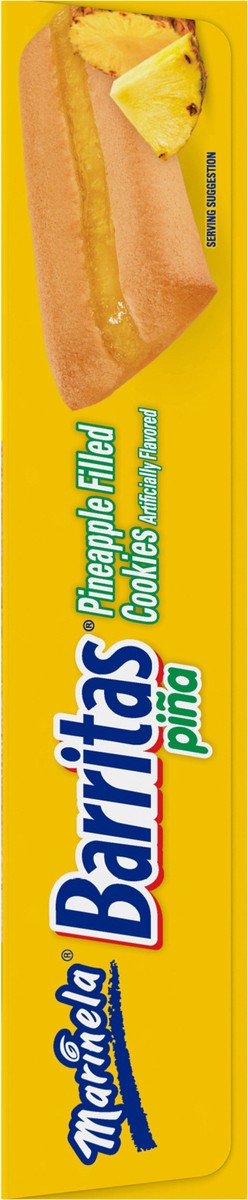 slide 4 of 9, Marinela Barritas Piña Filled Cookies, 8 packs, Pineapple Cookie Bars, 18.88 oz Multipack, 8 ct